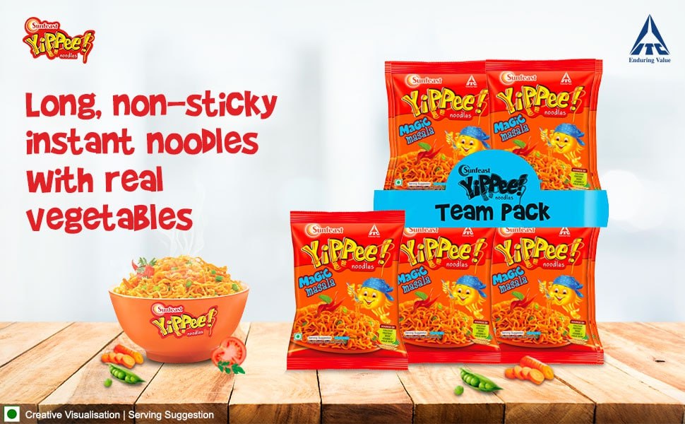 Sunfeast Yippee Magic Masala - 12 Pcs 128 – Best Price in India
