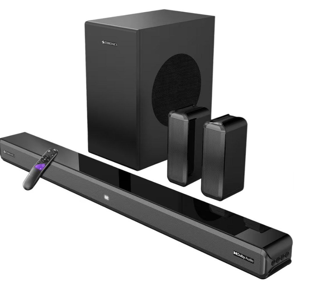 Zebronics Juke Bar 9510ws Pro Dolby 5 1 Soundbar At 9 499 Apply 2000 Coupon
