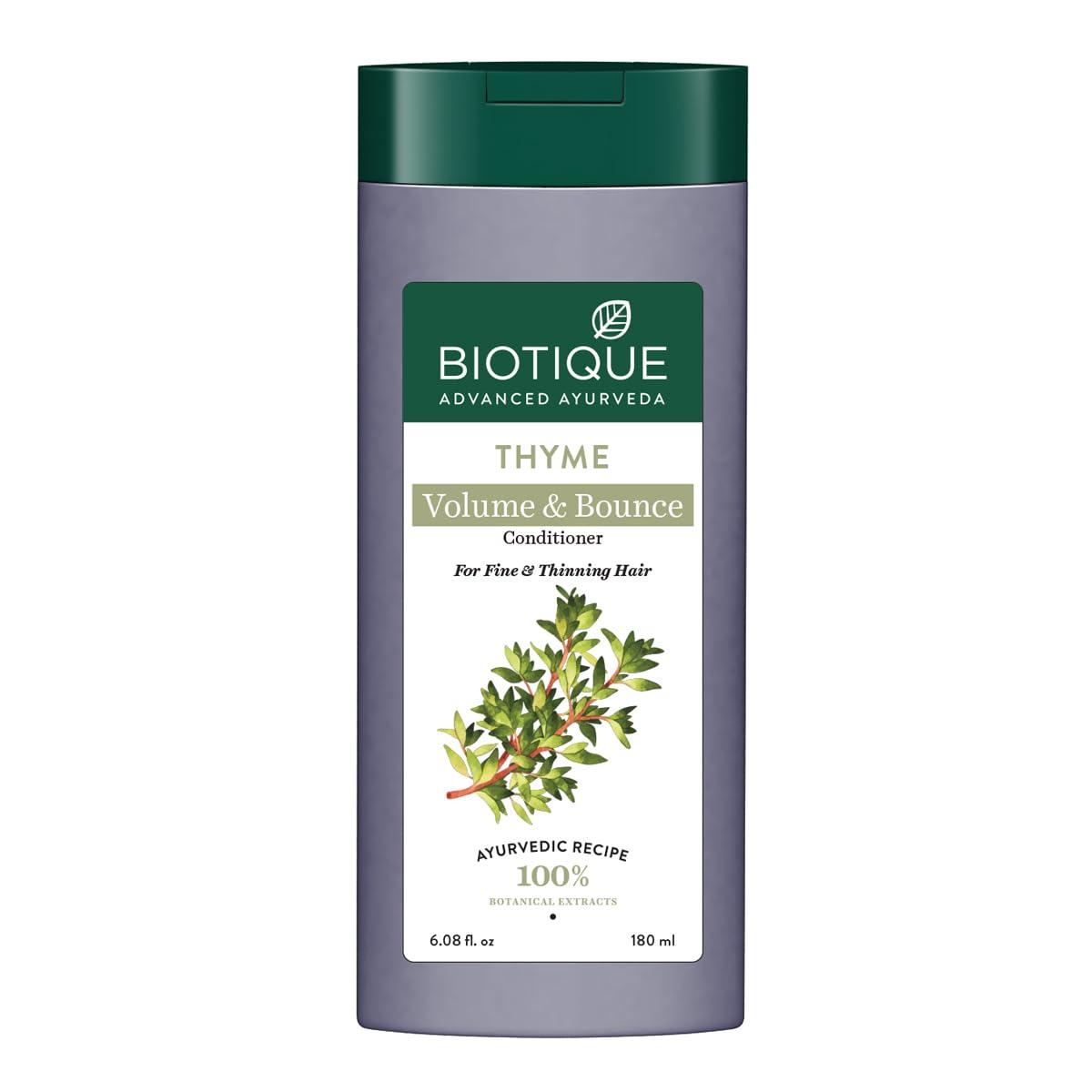 Biotique Thyme Volume Conditioner For Fine And Thinning Hair 180ml 87 – Bes