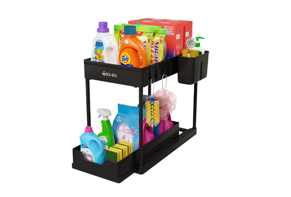 Amazon Tex-ro 2 Tier Under Sink Pullout Cabinet Organizer 598 – Best Price 