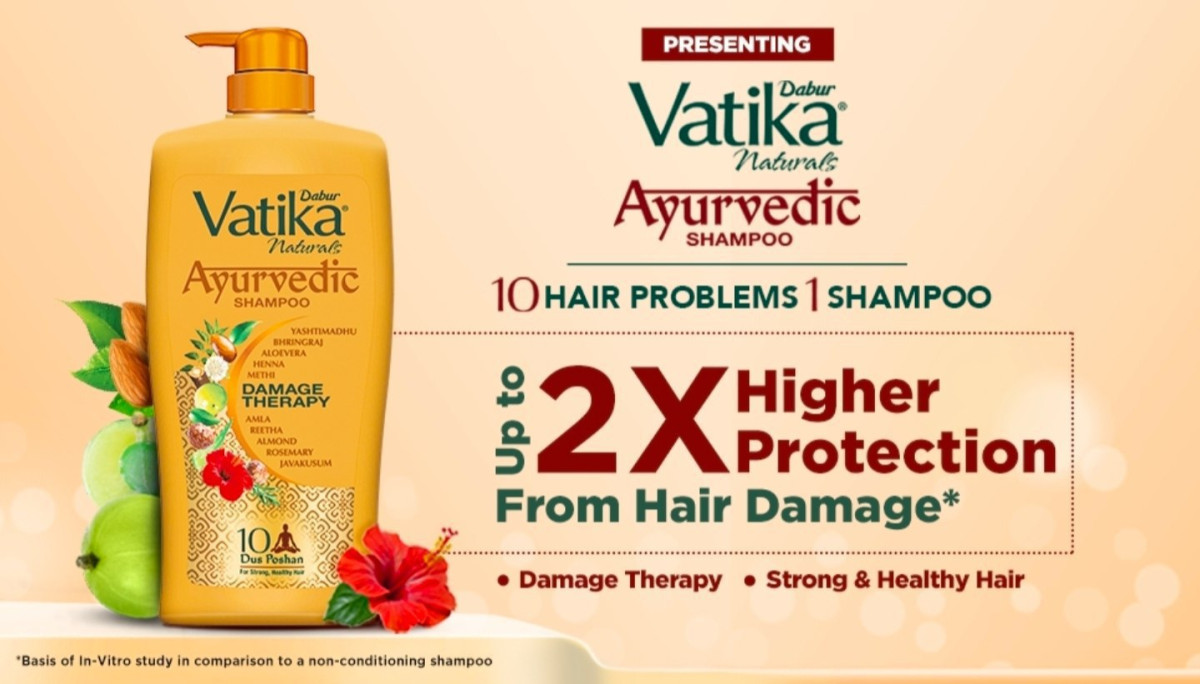 Dabur Vatika Ayurvedic Shampoo (1000ml) At 255 – Best Price in India