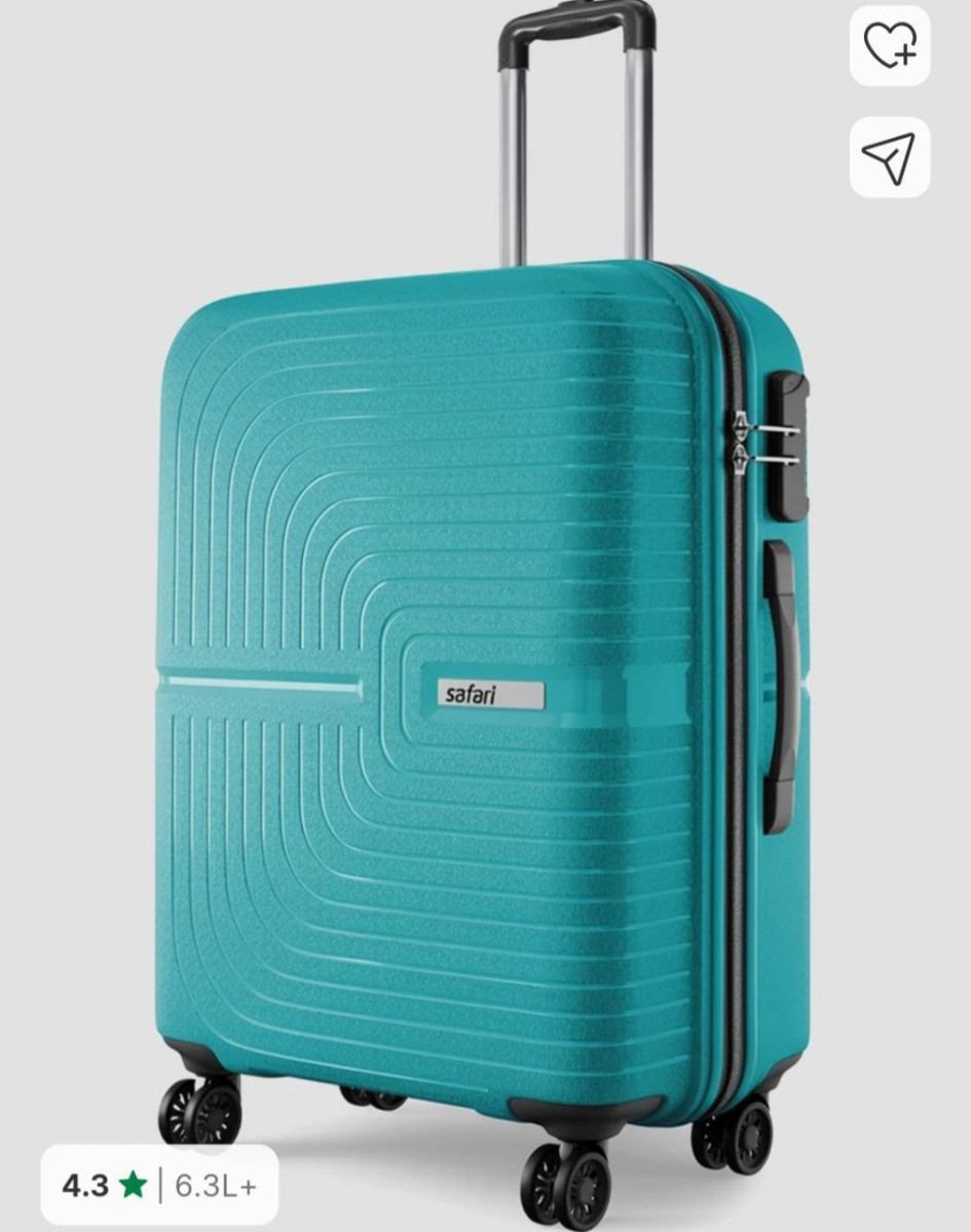 Loothis Most Selling Safari Trolly Bag At 85 Offlink – Best Price in India