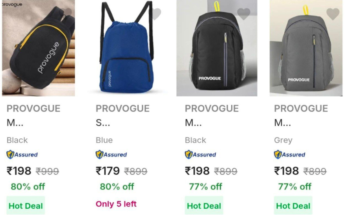Grab Provogue Backpacks – Best Price in India