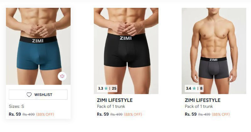 Loot Men Trunks 59 – Best Price in India