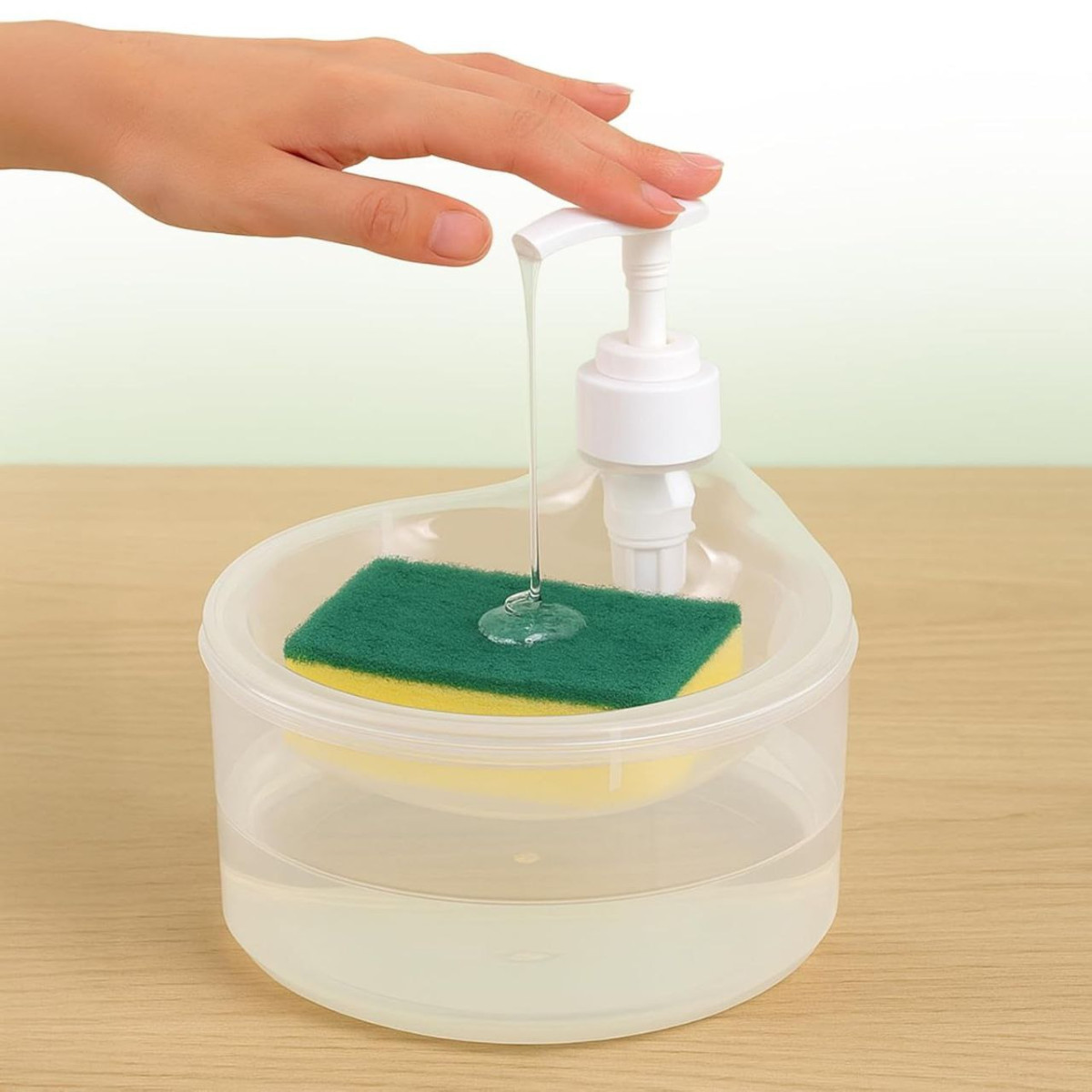 -in-1 Soap Dispenser With Sponge Holder 199 – Best Price in India