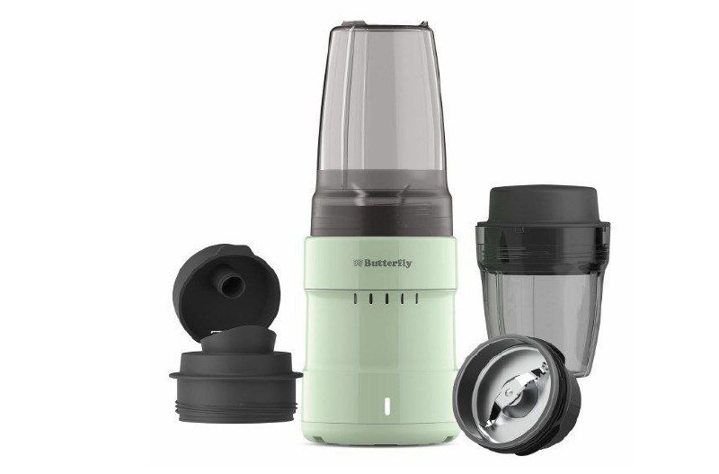 Grabbutterfly Pestle Pro Blend Mixer Grinder Smoothie Maker With 2 Tinted I