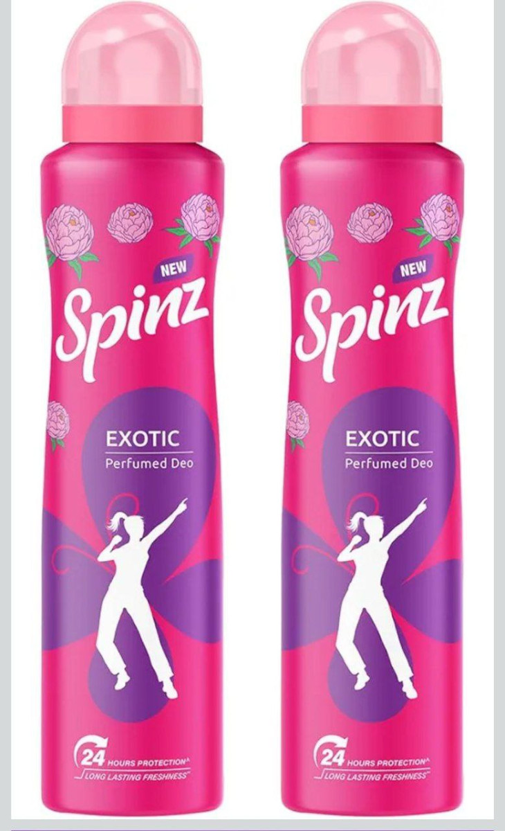 Spinz Exotic Perfumed Deo For Women Bulgarian Rose Fragrance Long Lasting F