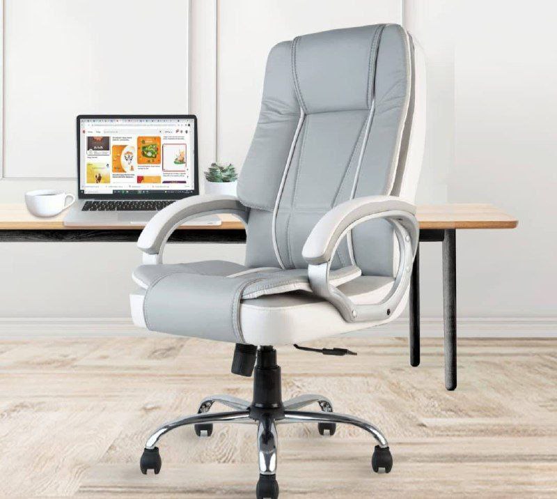 Leatherette Executive High Back Revolving Chair At 5 749apply 1 500 Coupon 