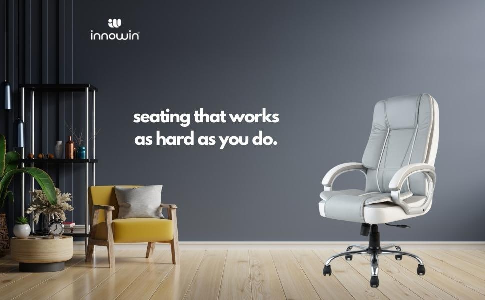 Leatherette Executive High Back Revolving Chair 5 749 Apply 1 500 Coupon 75