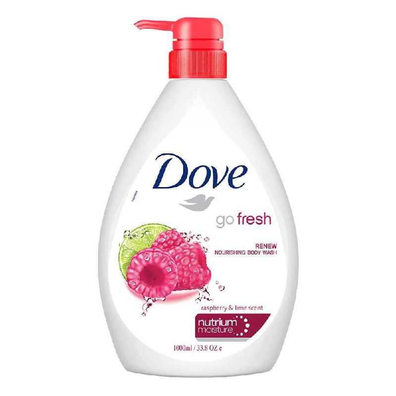 Dove Renewing Raspberry Body Wash With Lime For Renewed Skin Refreshing Sce