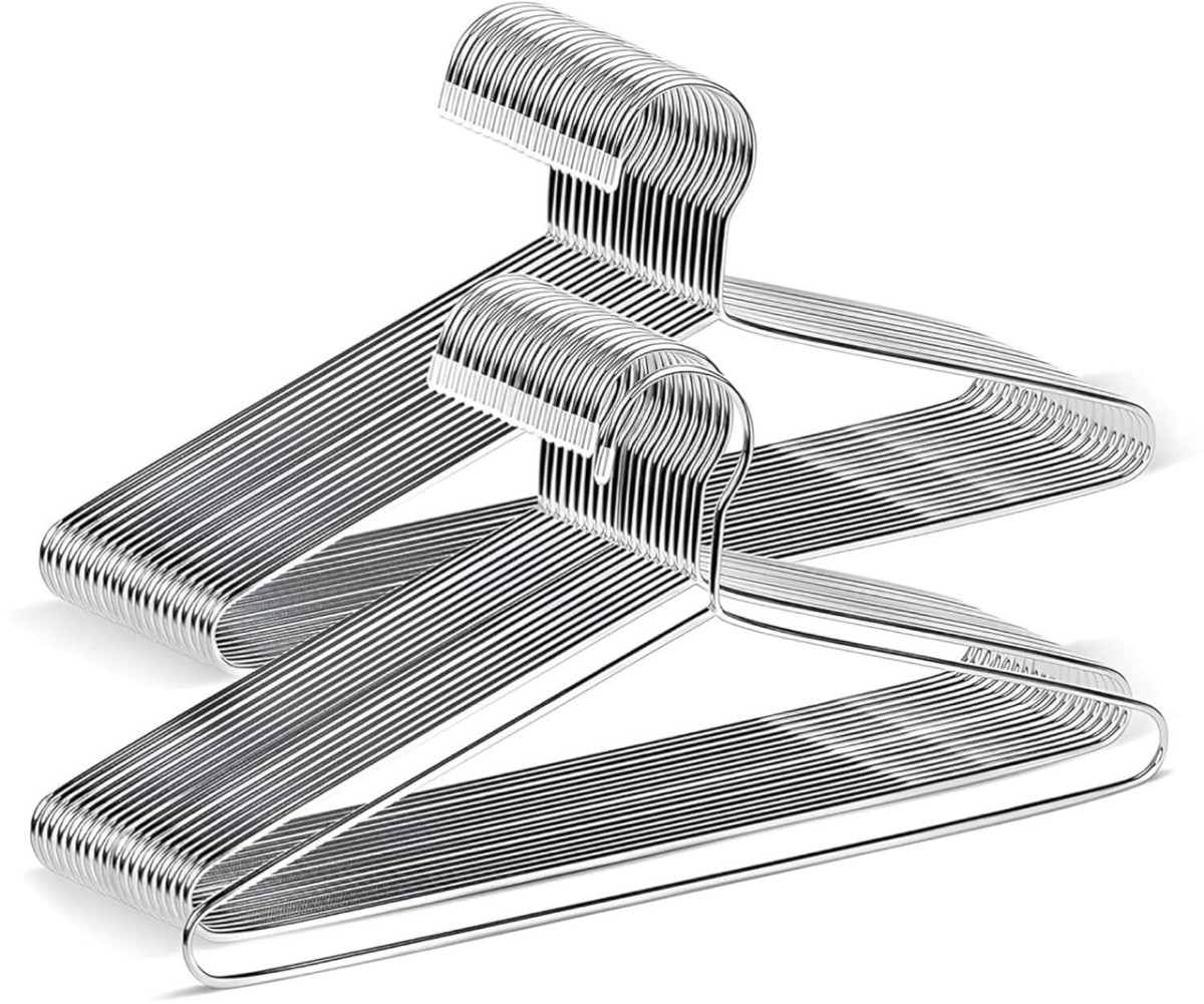 Pulgos 12 Pcs Metal Clothes Hanger Rust Heavy Duty 179 – Best Price in Indi