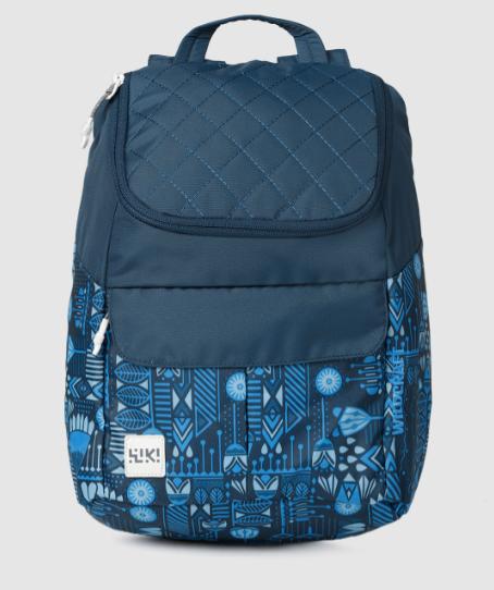 Wildcraft Women Blue Graphic Backpack 431 – Best Price in India