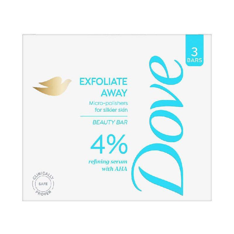 Dove Exfoliate Away Serum Beauty Bar 375g (125g X 3) – Best Price in India