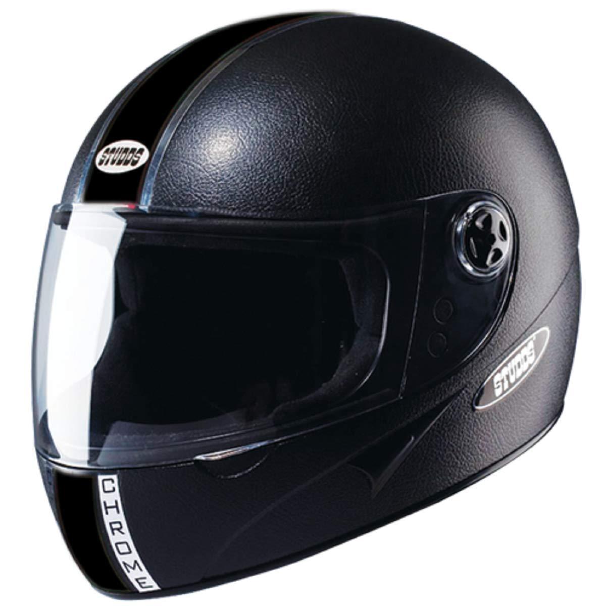 Studds Chrome Eco Full Face Helmet- Black (l) Motorcycling 771 – Best Price