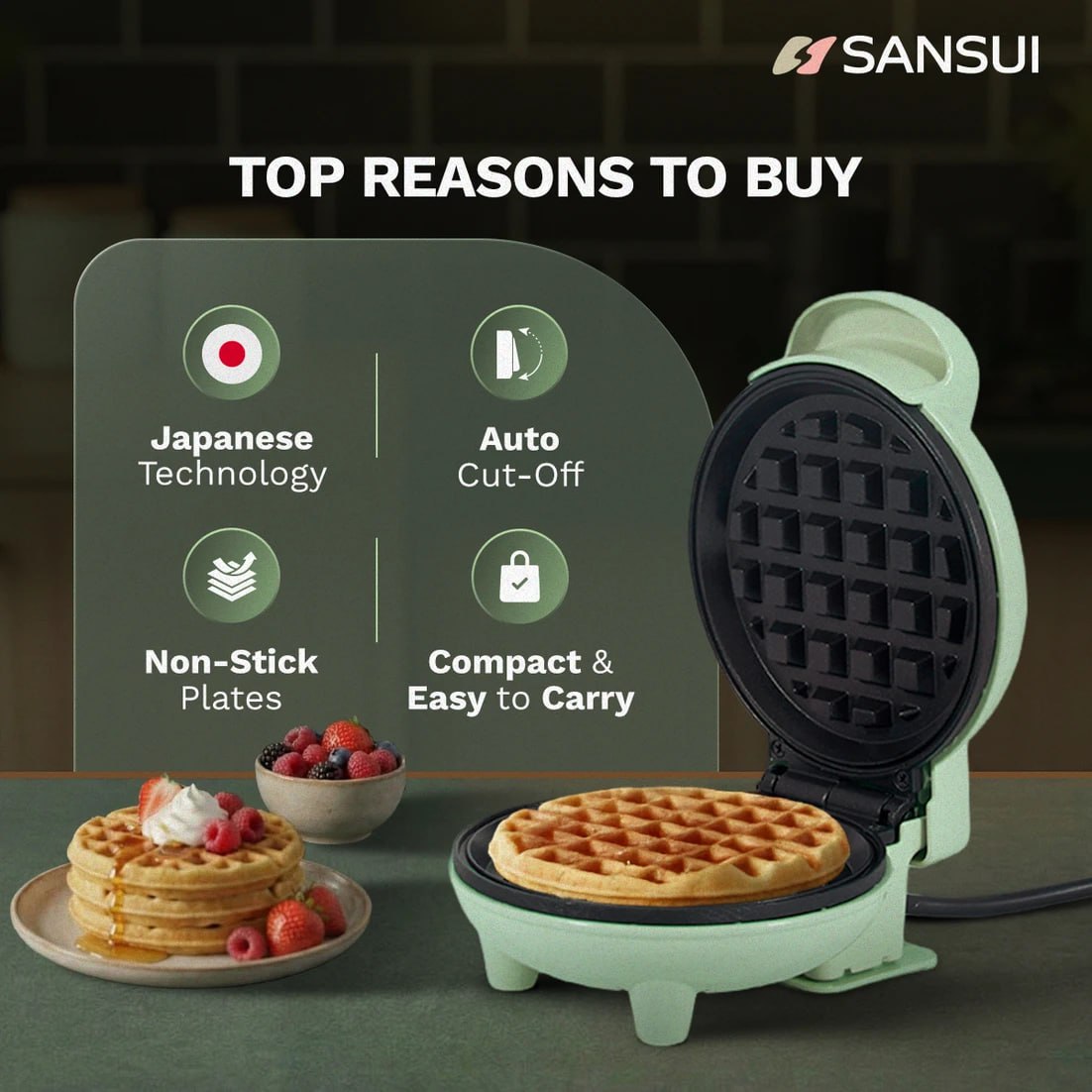 Sansui Bake Pro Waffle 599 – Best Price in India