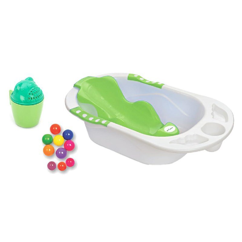 Bumtum Baby Bath Tub Anti Slip Baby Plastic Bath Chair Floating Balls 731 –