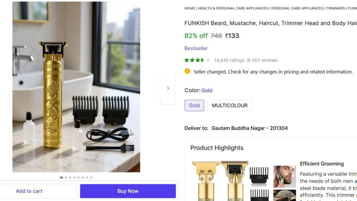 Rechargeable Trimmer For Women 133 – Best Price in India