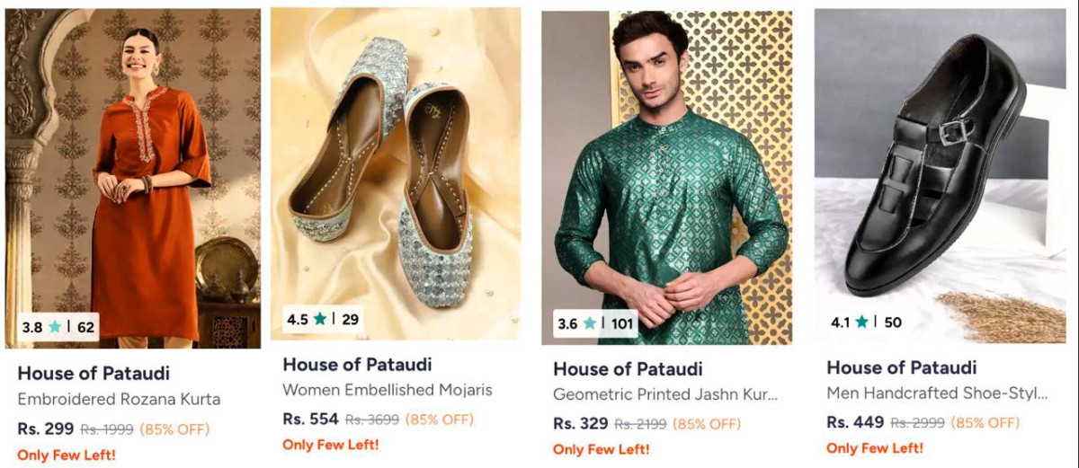 Myntra Loot 85 On House Of Pataudi Clothing Womens Mens Footwears Womens Me