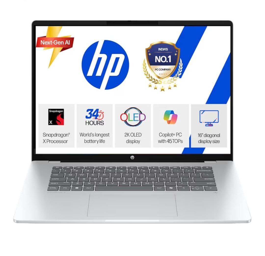 Hp Omnibook 5 Oled (previously Pavilion) Snapdragon X Processor (16gb Lpddr