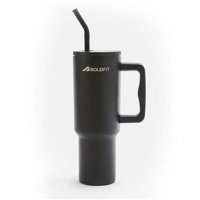 Boldfit Tumbler Bottle Water Bottle With Lid And Straw 1 2l Stainless Steel