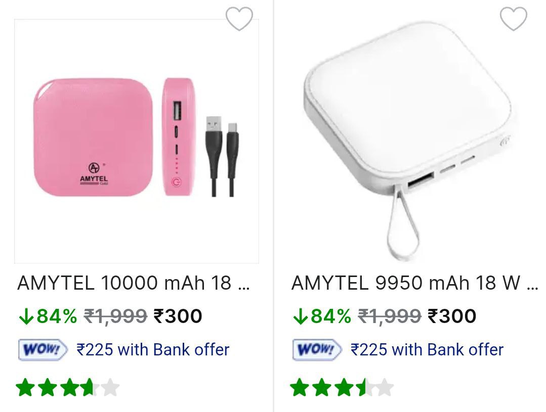 Flipkart Electronics Sale Is Live Under 999 Power Banks Starts 300memory Ca