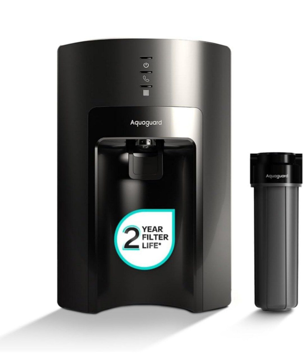 Aquaguard Delight Aquasaver Ro Uv Uf Mc Tech 2-year Filter Life With Mega S