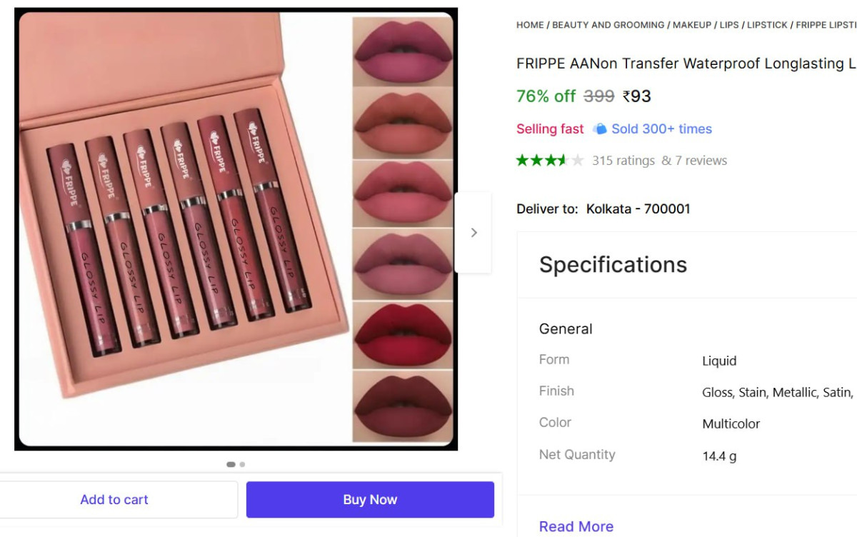 Long Lasting Liquid Lipstick Set 99 93 More More Deals Click Here Must Read