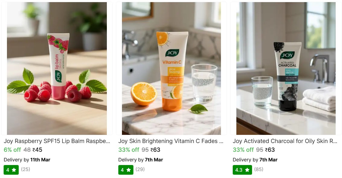 Joy Products Starts From 45 – Best Price in India