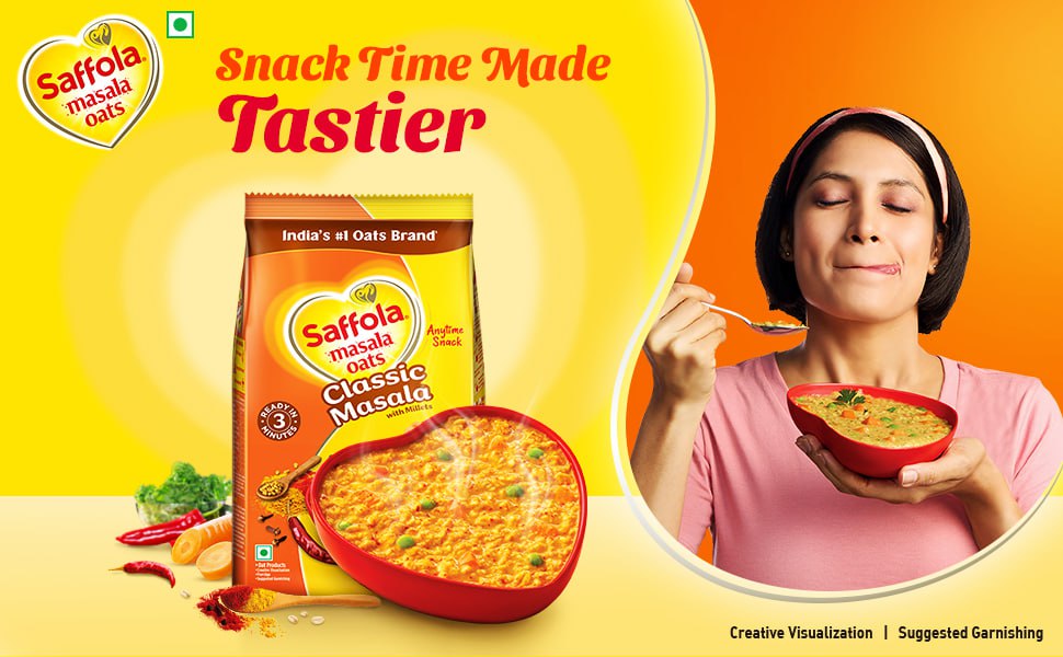 Saffola Masala Oats 225g 96min 2 – Best Price in India