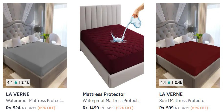 Myntra 80 To 85 On Mattress Protector 80 To 90 On Floor Mats Dhurries – Bes