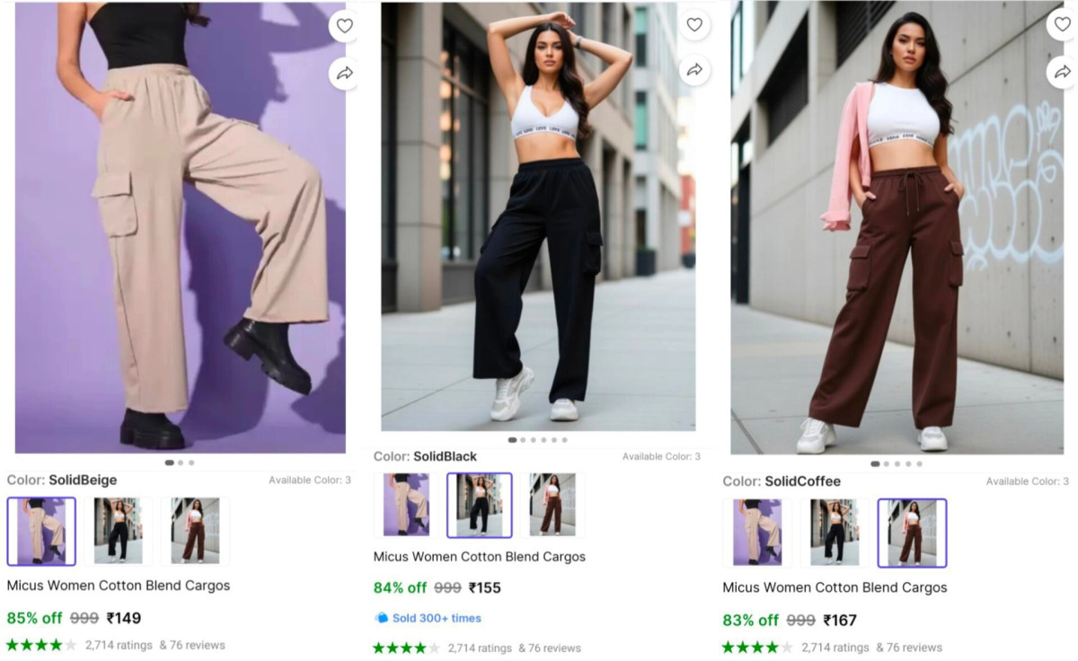 Women S Cargo From 149 More Deals Click Here Must Read – Best Price in Indi