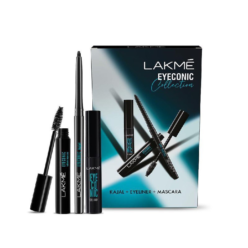 Lakme Eyeconic Regime Kit- Kajal Mascara Eyeliner 13 35 Ml 420 – Best Price