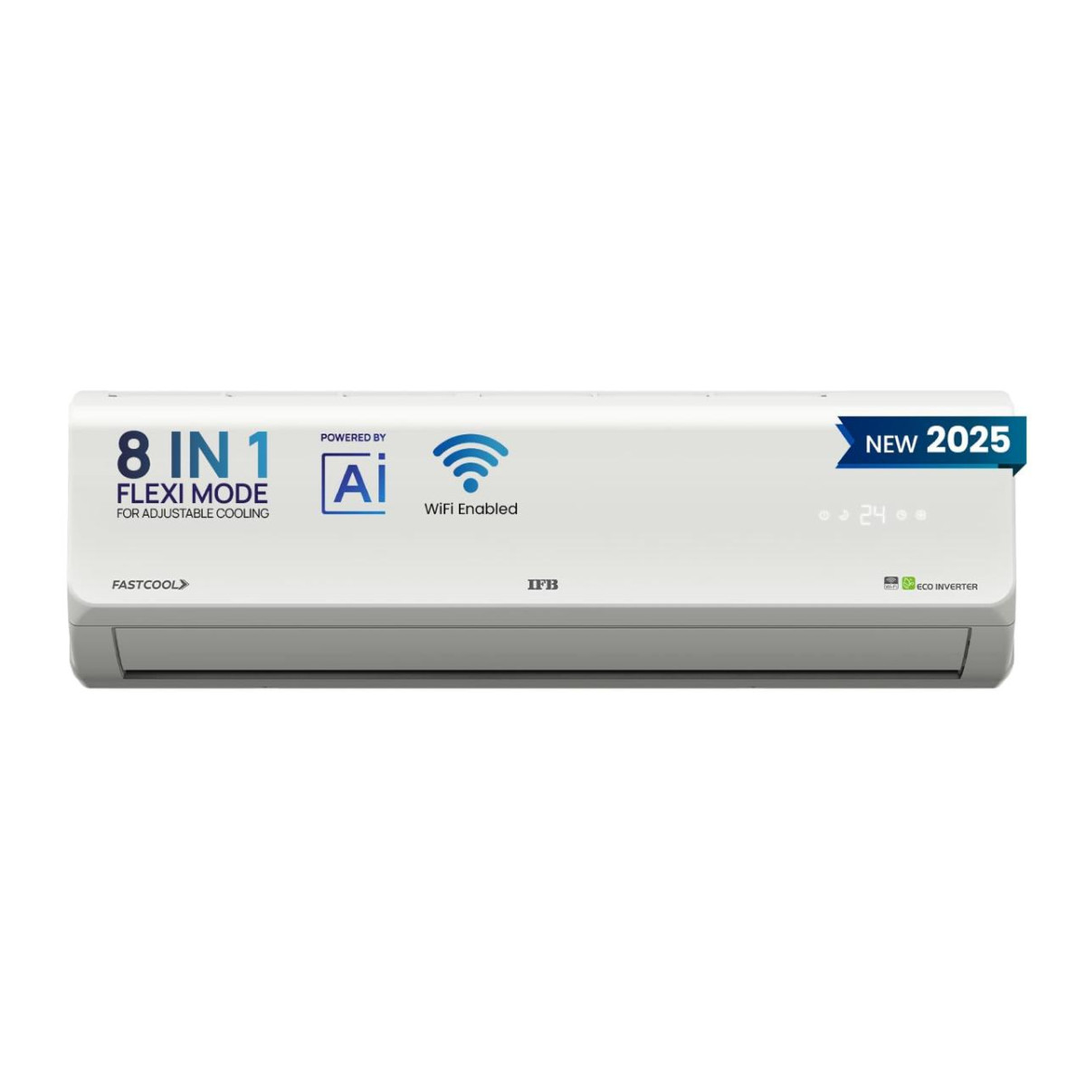 Ifb Silver Plus Smart Series 1 5 Ton 5 Star In-built Wifi Split Ac With Hd 