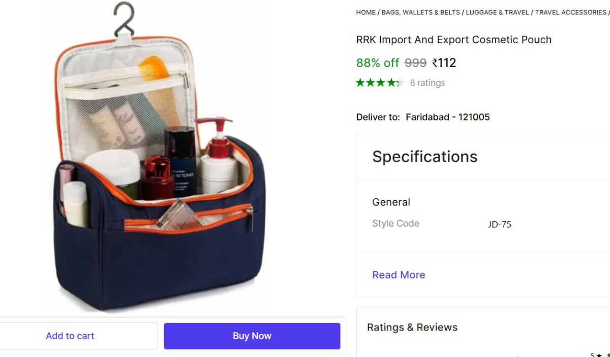 Cosmetic Pouch 112 – Best Price in India