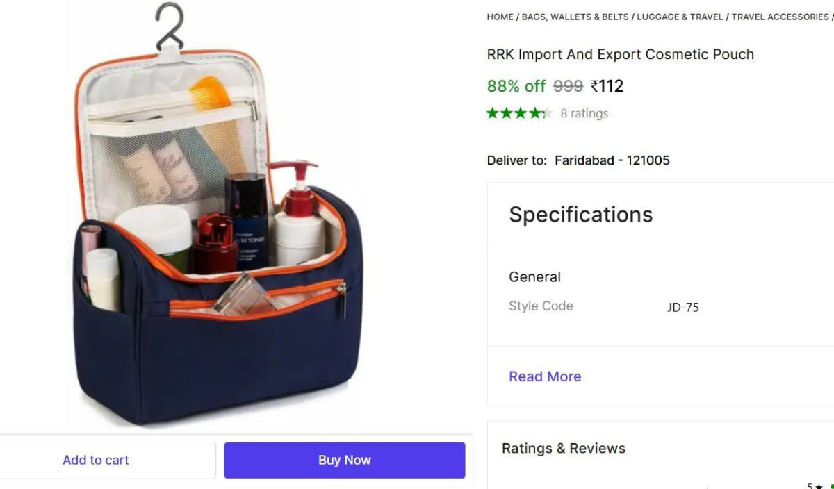 Cosmetic Pouch 112 – Best Price in India