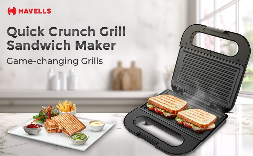 Havells Grill Sandwich Maker 800 W 1094 – Best Price in India