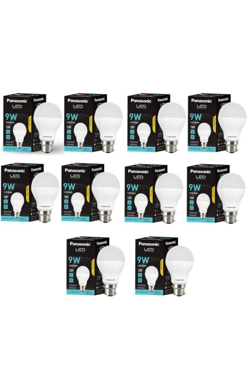 Amazon Panasonic 9w Led Bulb Pack Of 10 489 – Best Price in India