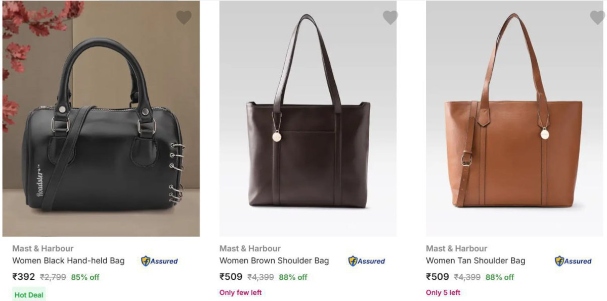 Mast Harbour Handbags 88 – Best Price in India