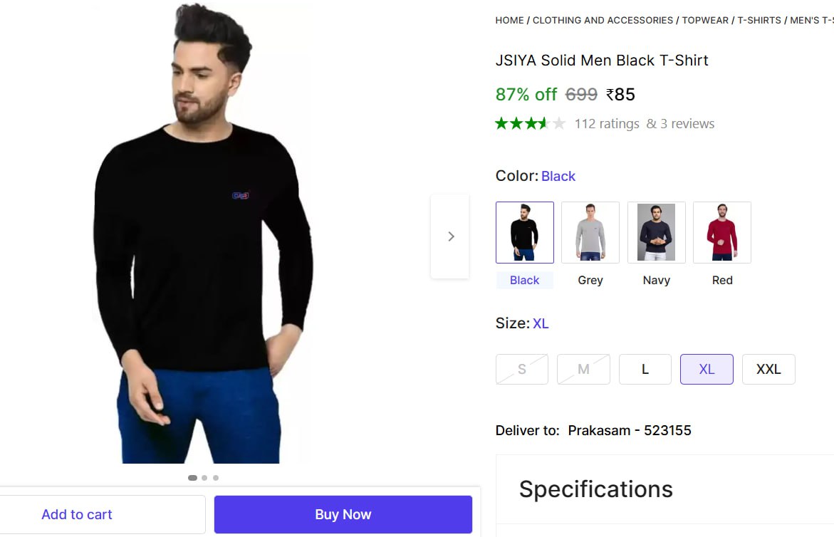T-shirt 85 More Deals Click Here Must Read – Best Price in India