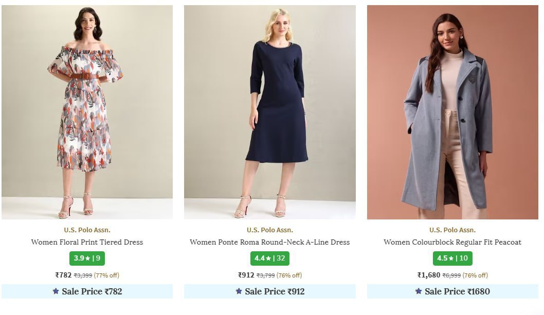 -80 On U S Polo Assn Clothing Men S Womens Boys Girls – Best Price in India