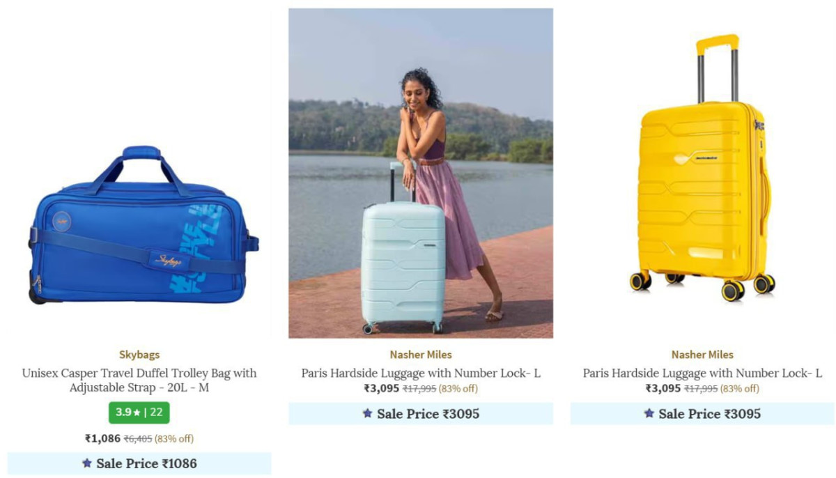 On Luggage Trolley Bags – Best Price in India