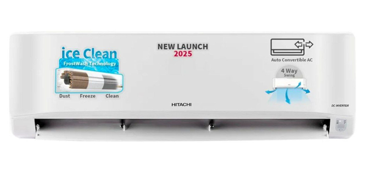 Hitachi 1 5 Ton 3 Star Andable Inverter Split Ac 28 749apply 1000 Coupon 32