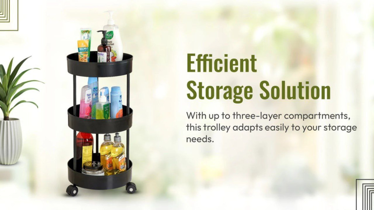 Compartments Storage Trolly 274 – Best Price in India