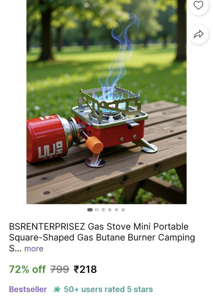 Portable Gas Stove 218 – Best Price in India