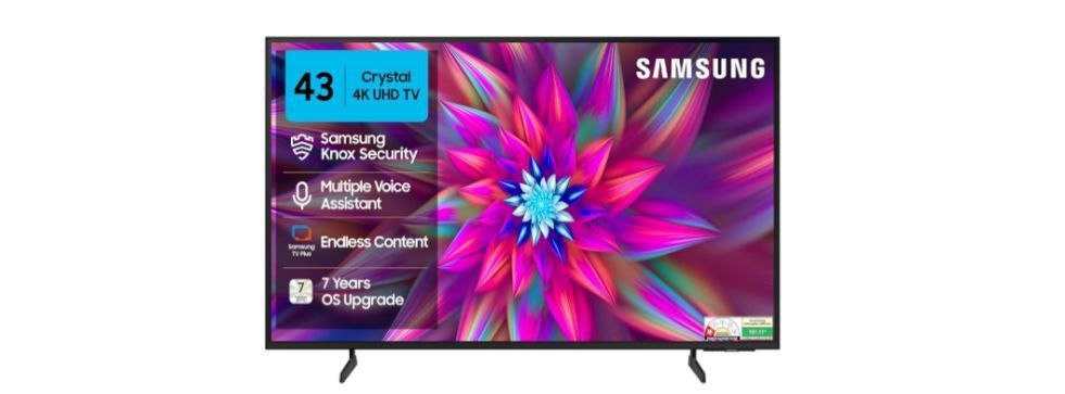 Samsung 108 Cm (43 Inches) Crystal 4k Vista Pro Ultra Hd Smart Led Tv Ua43u