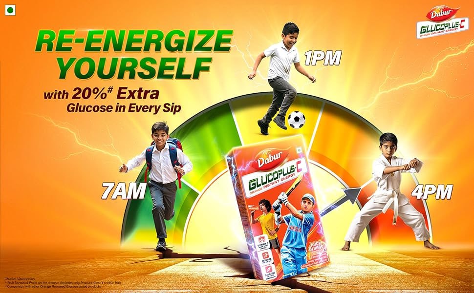 Dabur Gluco Plusc Glucose (orange) 1kg 228 – Best Price in India
