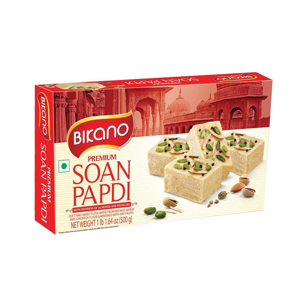 Bikano Soan Papdi Premium 500g 98 – Best Price in India