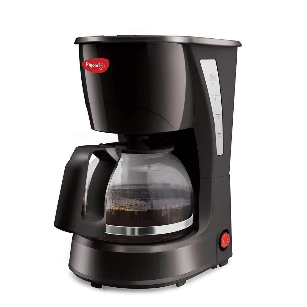 Pigeon Brewster Coffee Maker 600 Watt 4 Cups Drip Coffee Maker (black) 949 