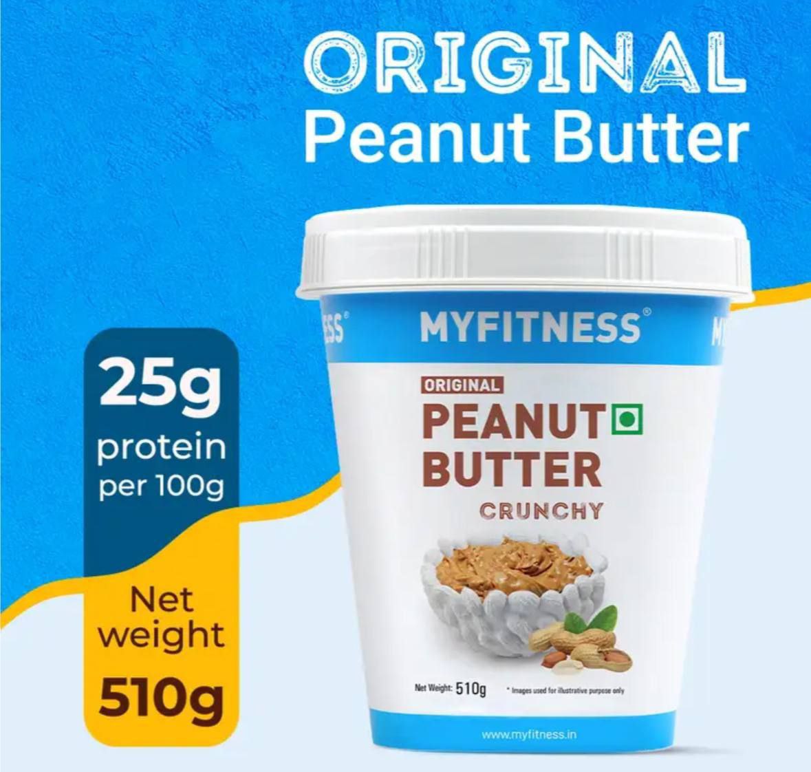 Orginal My Fitness Crunchy Peanut Butter Now At A The 215 - Link – Best Pri