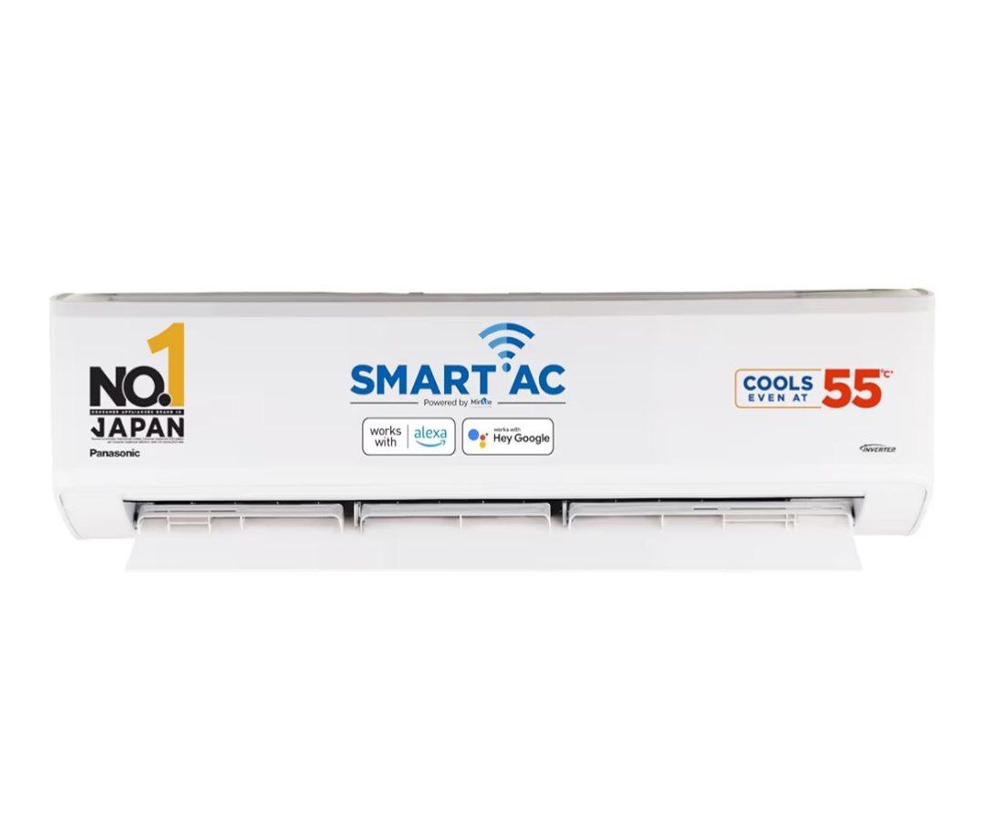 Panasonic 1 5 Ton 5 Star Premium Wi-fi Inverter Smart Split Ac (matter Enab